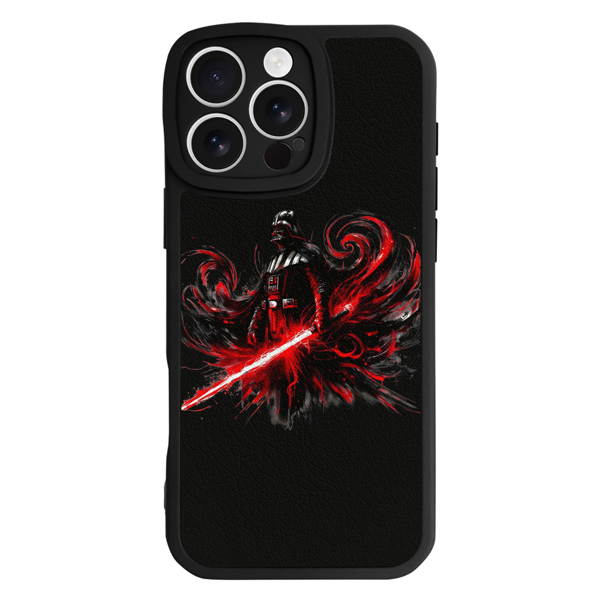 （画像用） スター・ウォーズ Star Wars 【iPhone 16シリーズ対応】シリコンスマホケース（レザー調） 材質：シリコン